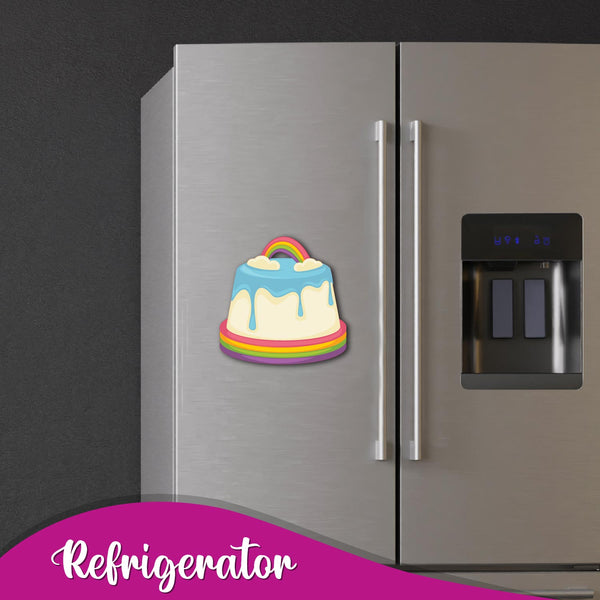 Cake lovers quirky fridge magnet gift