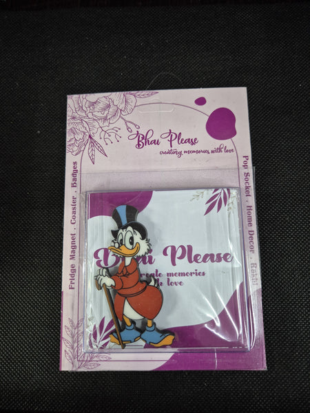 uncle-scrooge-fan-merchandise-magnet-for-home-decor