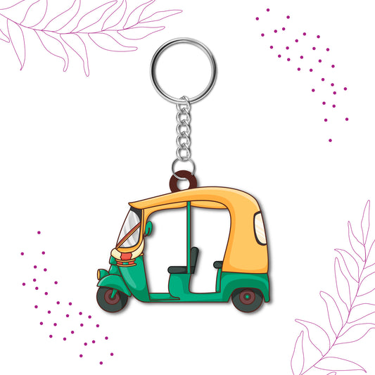 Auto Wooden Keychain