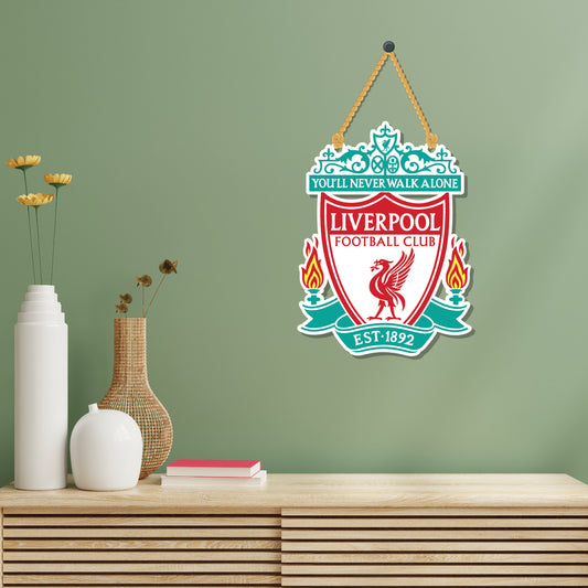 Liverpool Wooden Wall Hanging