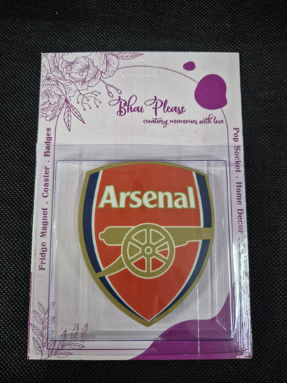 Arsenal quirky fridge magnet for supporters