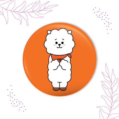 BTS Jin Pin Badge
