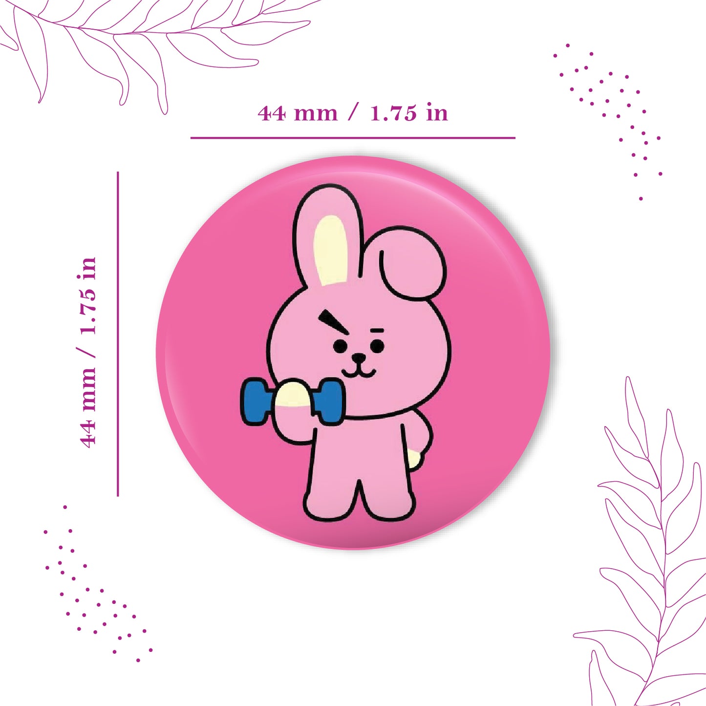 BTS Jungbook Pin Badges