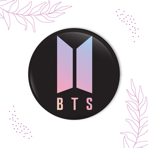 BTS Logo Pin Badge