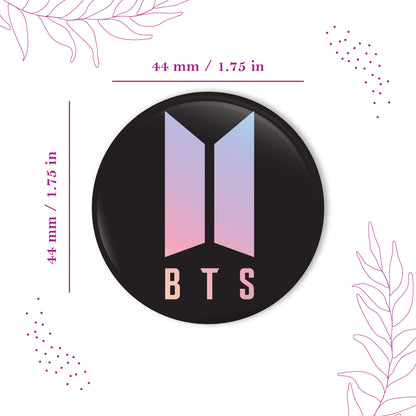 BTS Logo Pin Badge