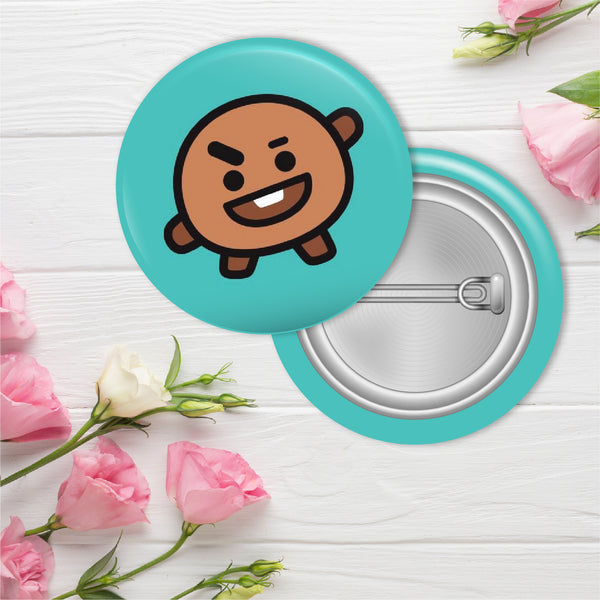 BTS Suga Pin Badges