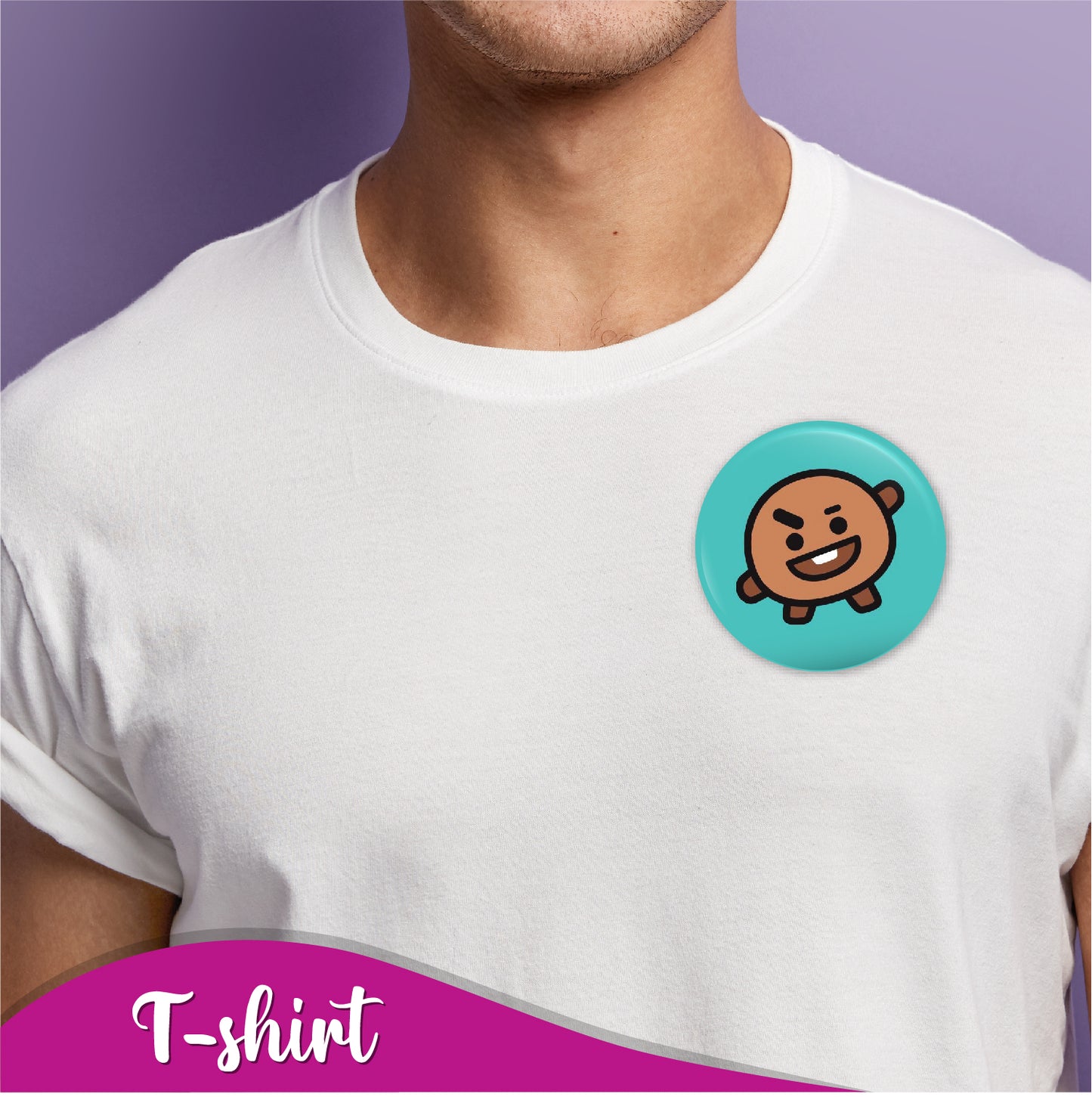 BTS Suga Pin Badges