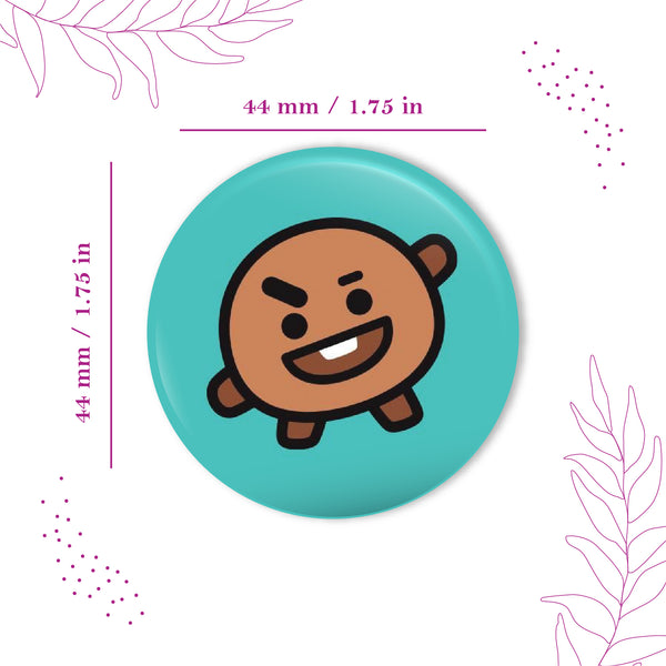 BTS Suga Pin Badges