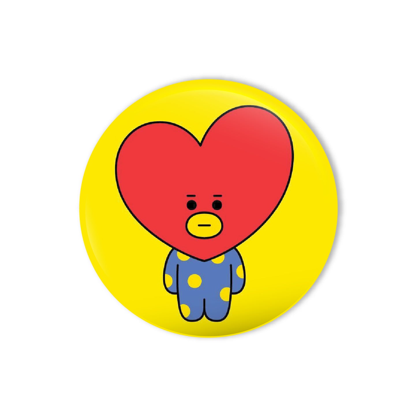 BTS V Pin Badge