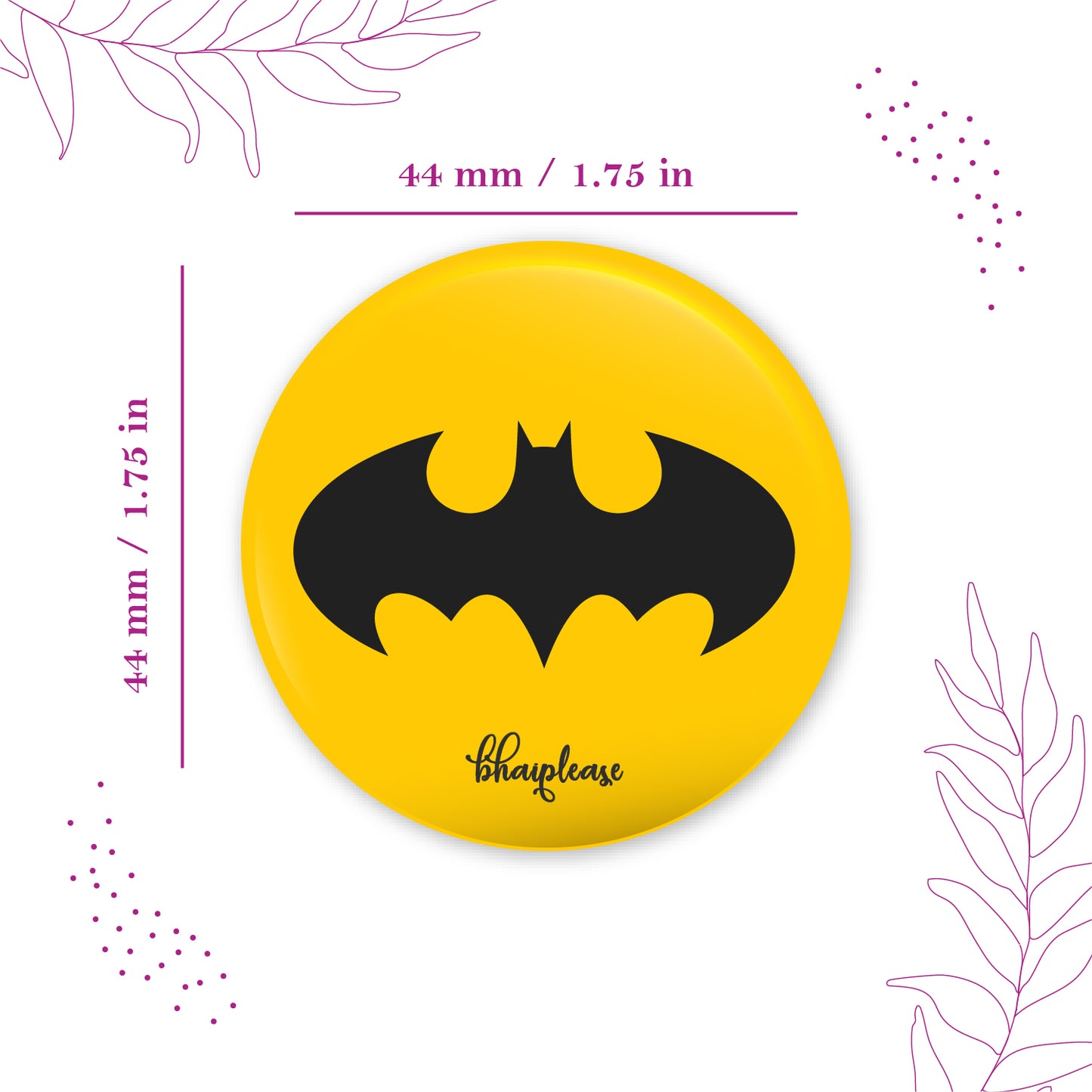 Batman Pin Badge