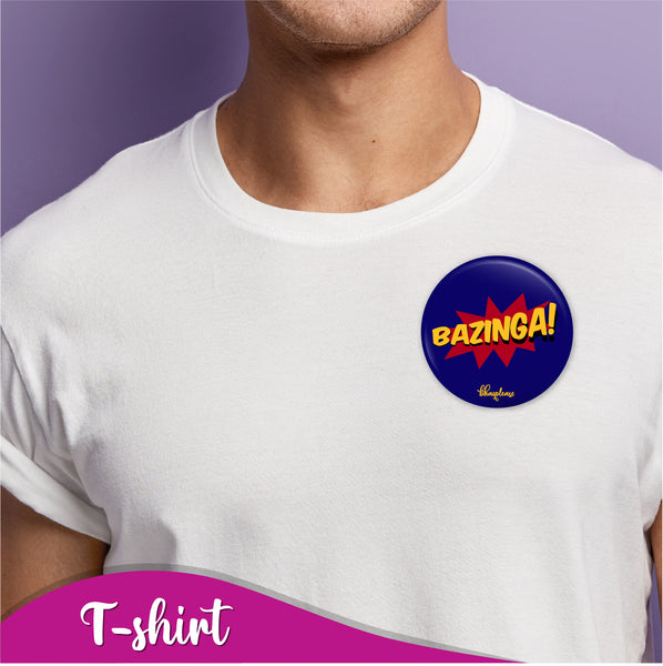 Bazinga Pin Badge