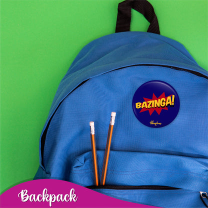 Bazinga Pin Badge
