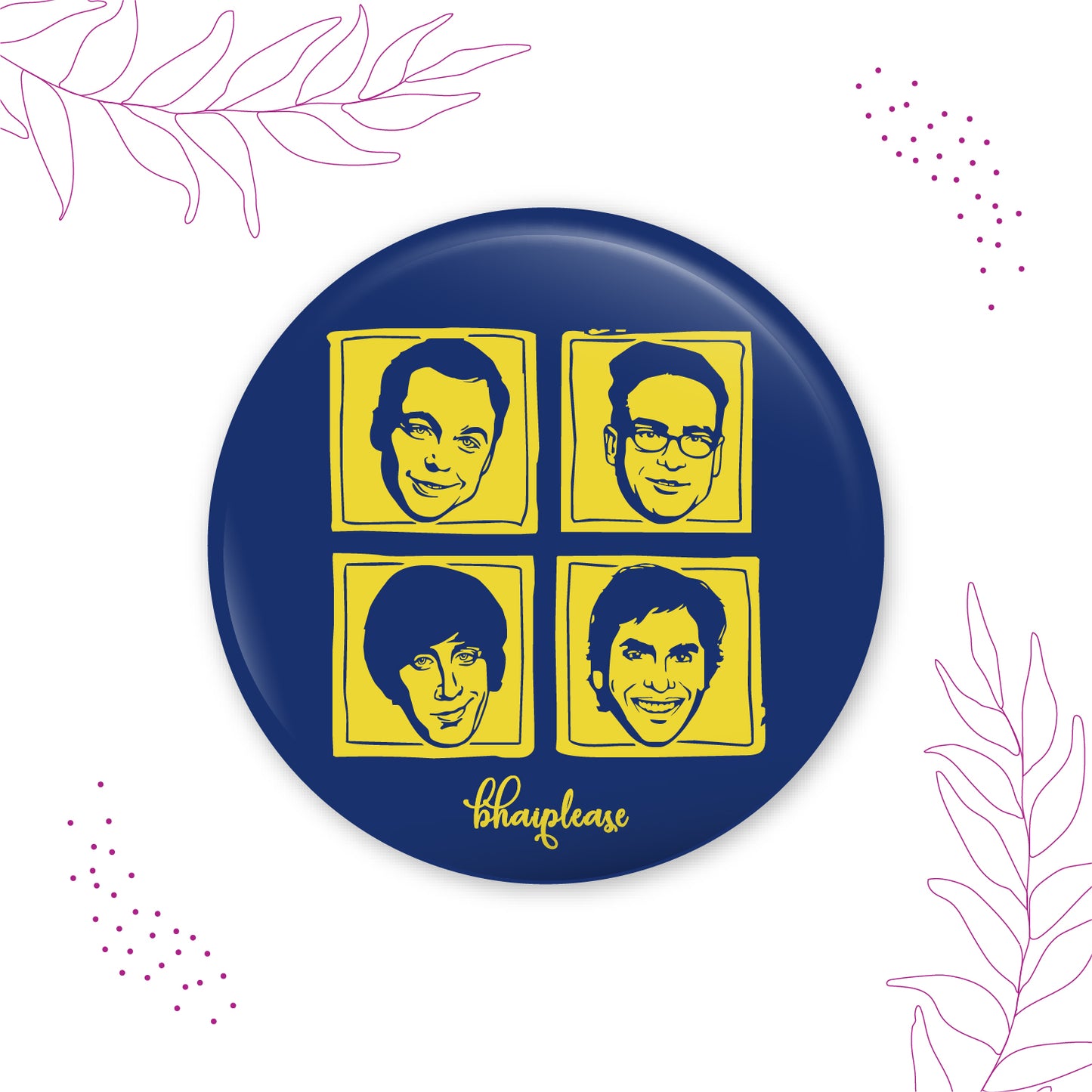 Big Bang Theory Pin Badge