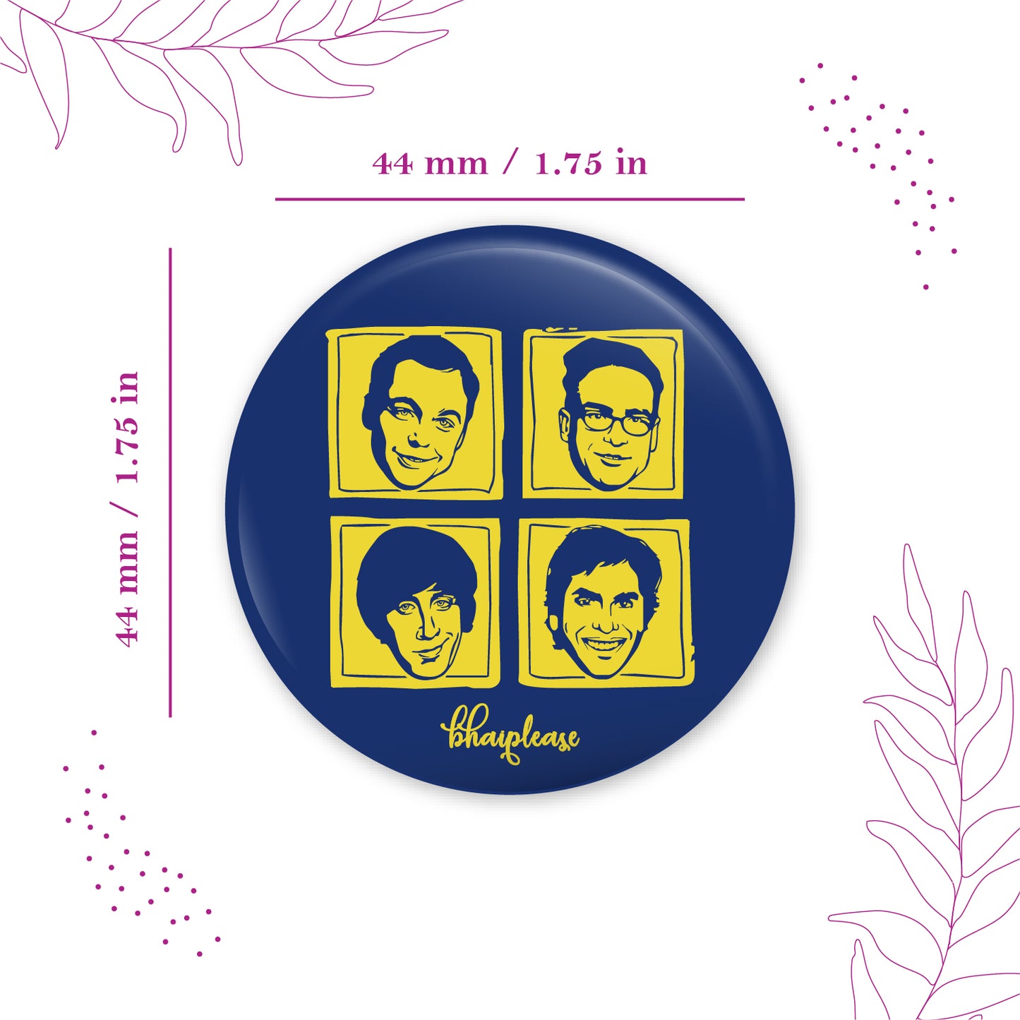 Big Bang Theory Pin Badge