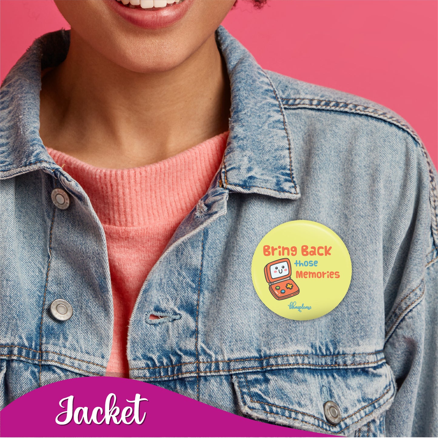 Bring Back the Memories Pin Badge