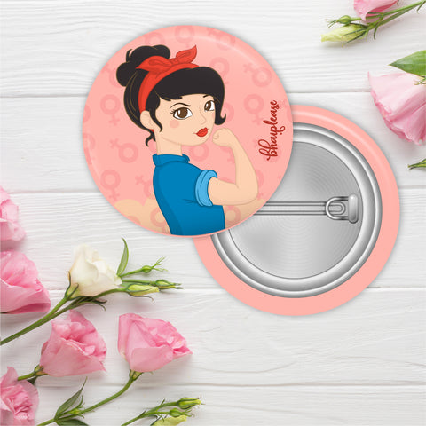 Girl Power Pin Badge