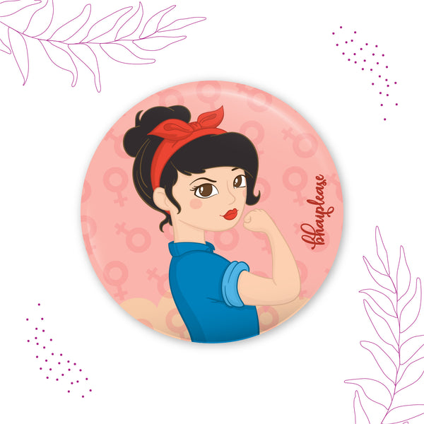 Girl Power Pin Badge