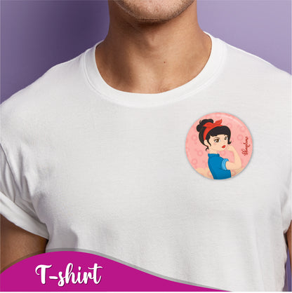 Girl Power Pin Badge