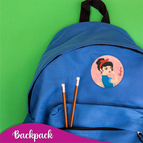 Girl Power Pin Badge