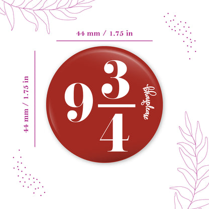 Harry Potter-9-3/4 Pin Badge