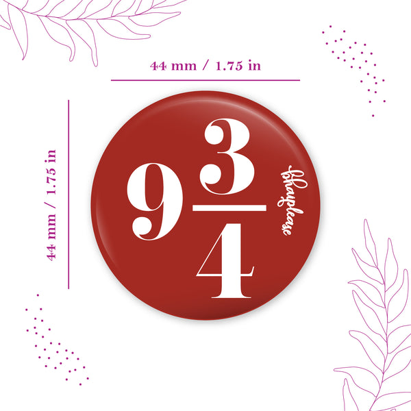 Harry Potter-9-3/4 Pin Badge