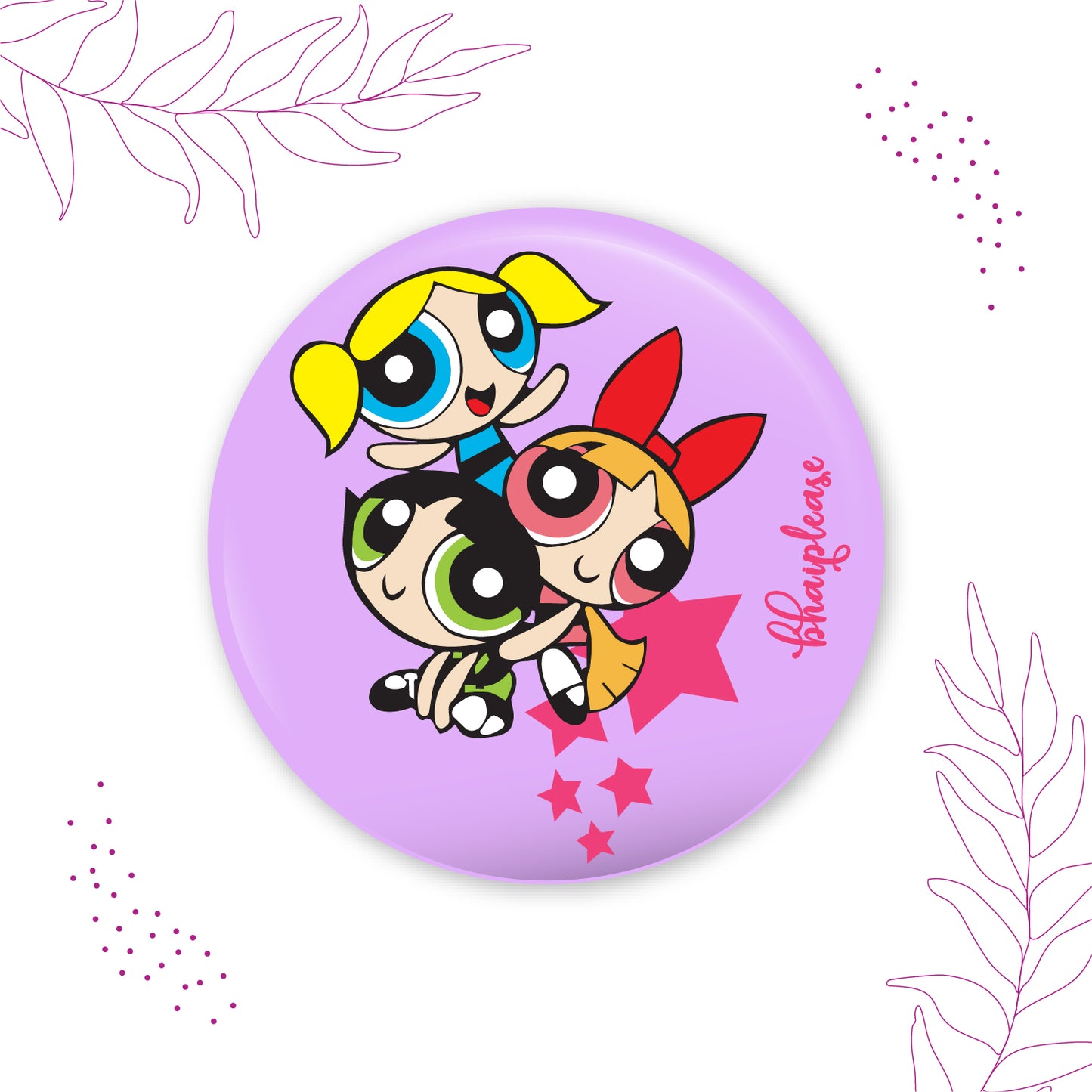 Powerpuff Girls Pin Badge