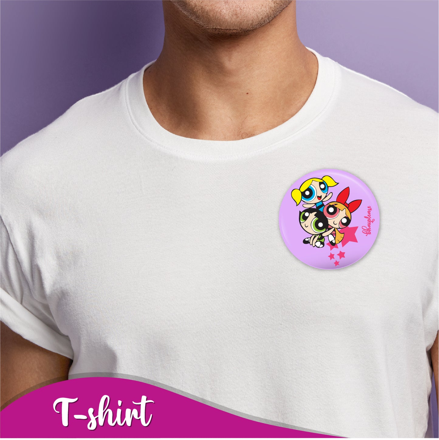 Powerpuff Girls Pin Badge