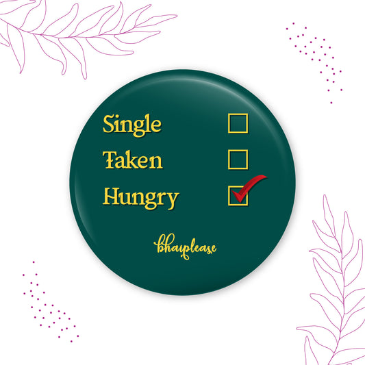 Relationship status Pin Badge