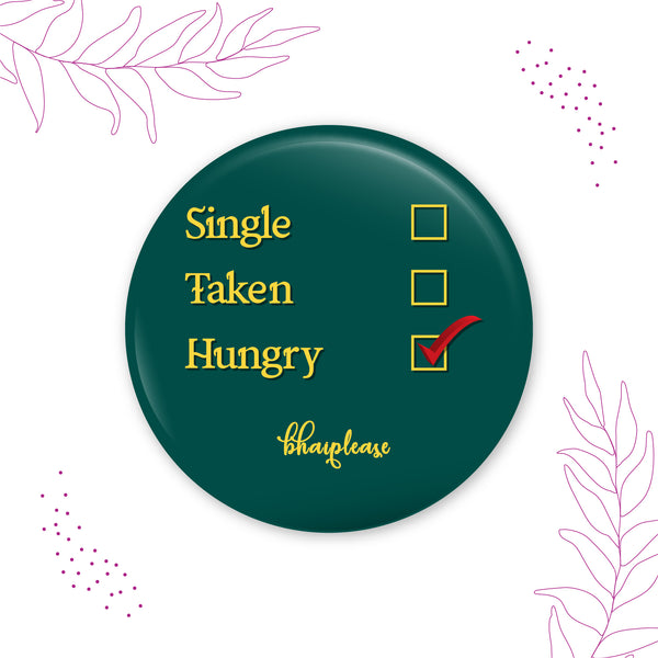 Relationship status Pin Badge