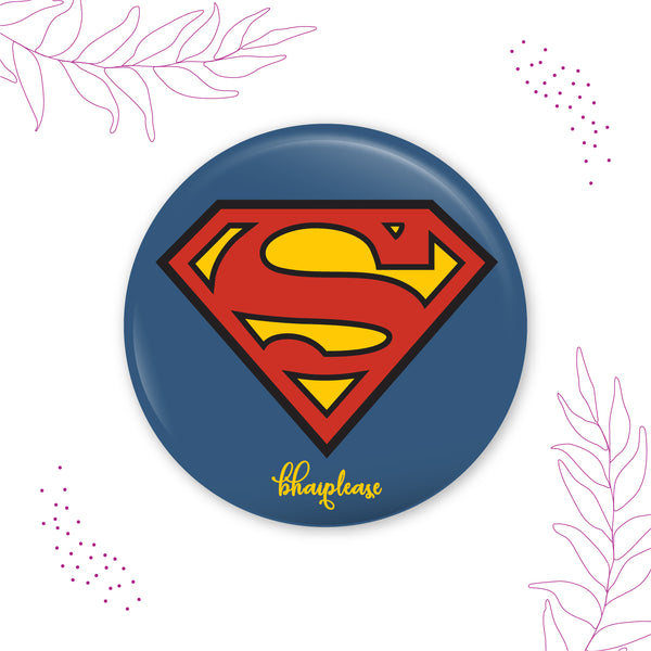 Superman Pin Badge