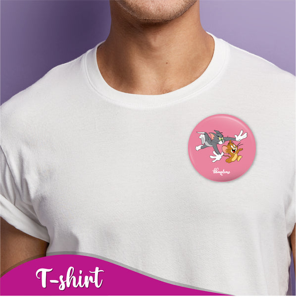 Tom & Jerry Pin Badge