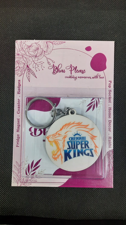 CSK Wooden Keychain