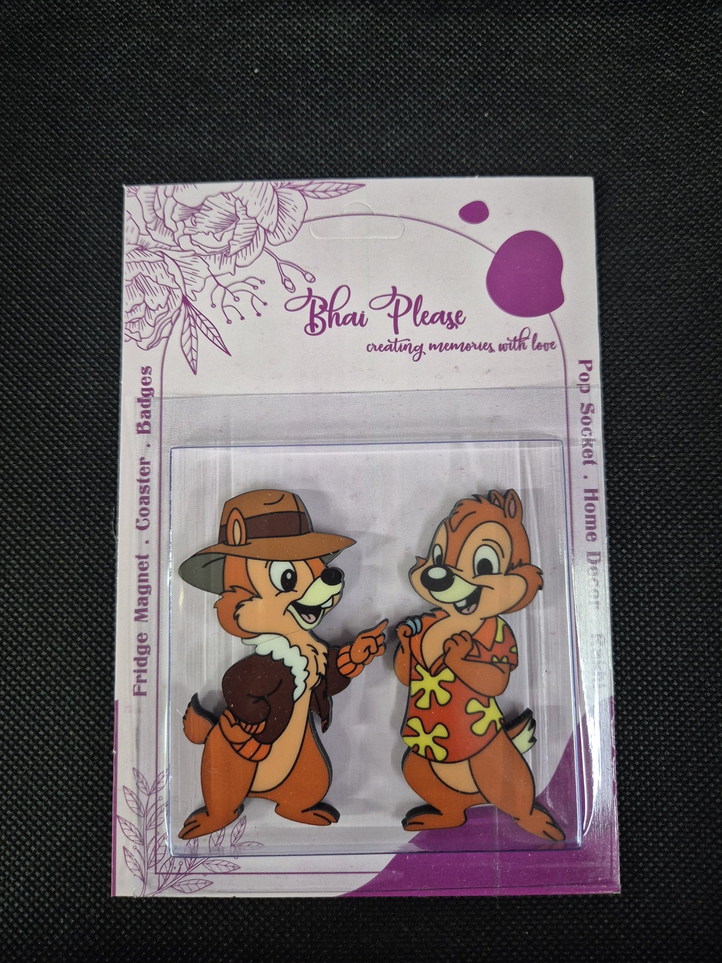 chip-and-dale-fan-merchandise-magnet-for-home-decor