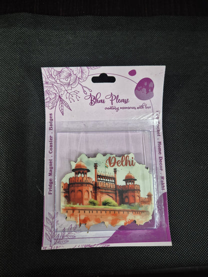 Delhi Fridge Magnet Packed piece 