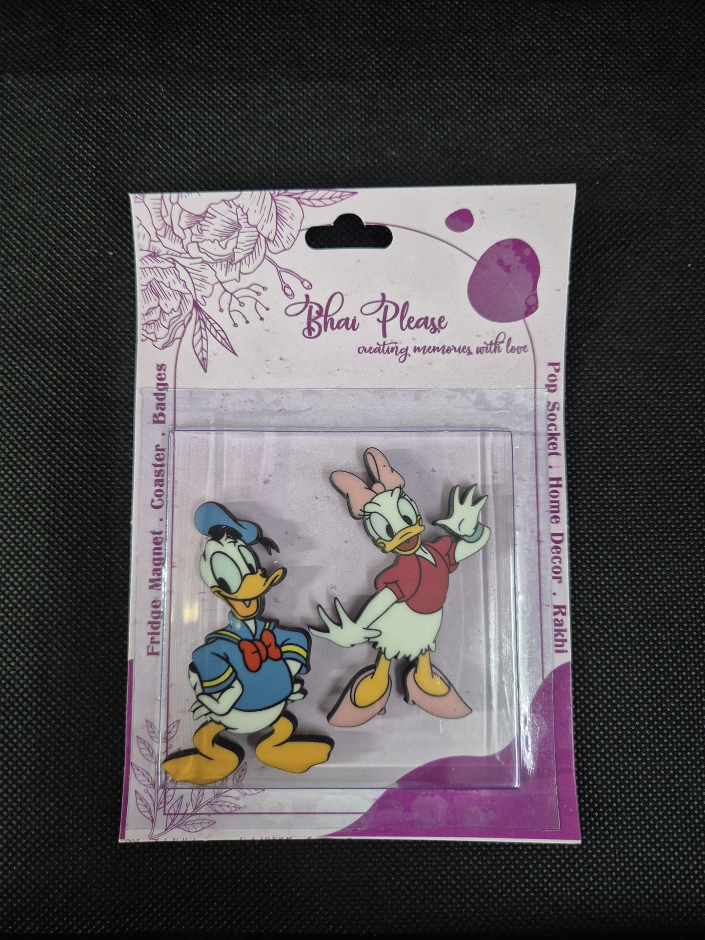 donald-daisy-duck-fan-merchandise-magnet-for-home-decor