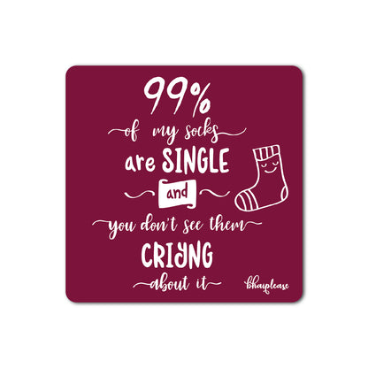 Single Socks Funny Fridge Magnet