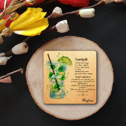 Mojito Cocktail Fridge Magnet