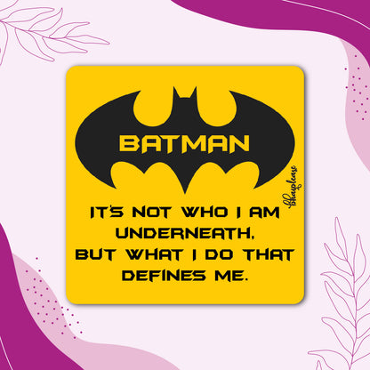 Batman Quote Fridge Magnet