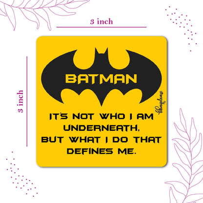 Batman Quote Fridge Magnet