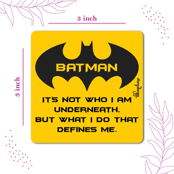 Batman Wooden Fridge Magnet