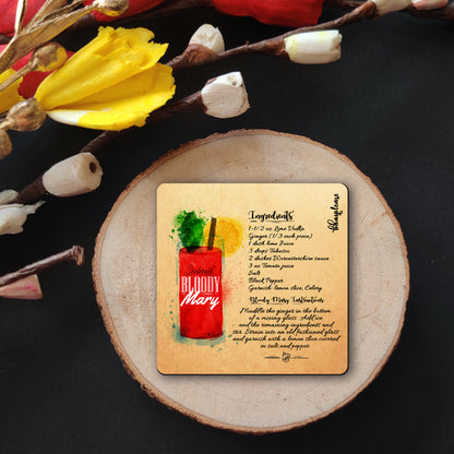 Bloody Mary Cocktail Fridge Magnet