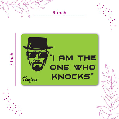 Breaking Bad Fridge Magnet | I Am The One Who Knocks