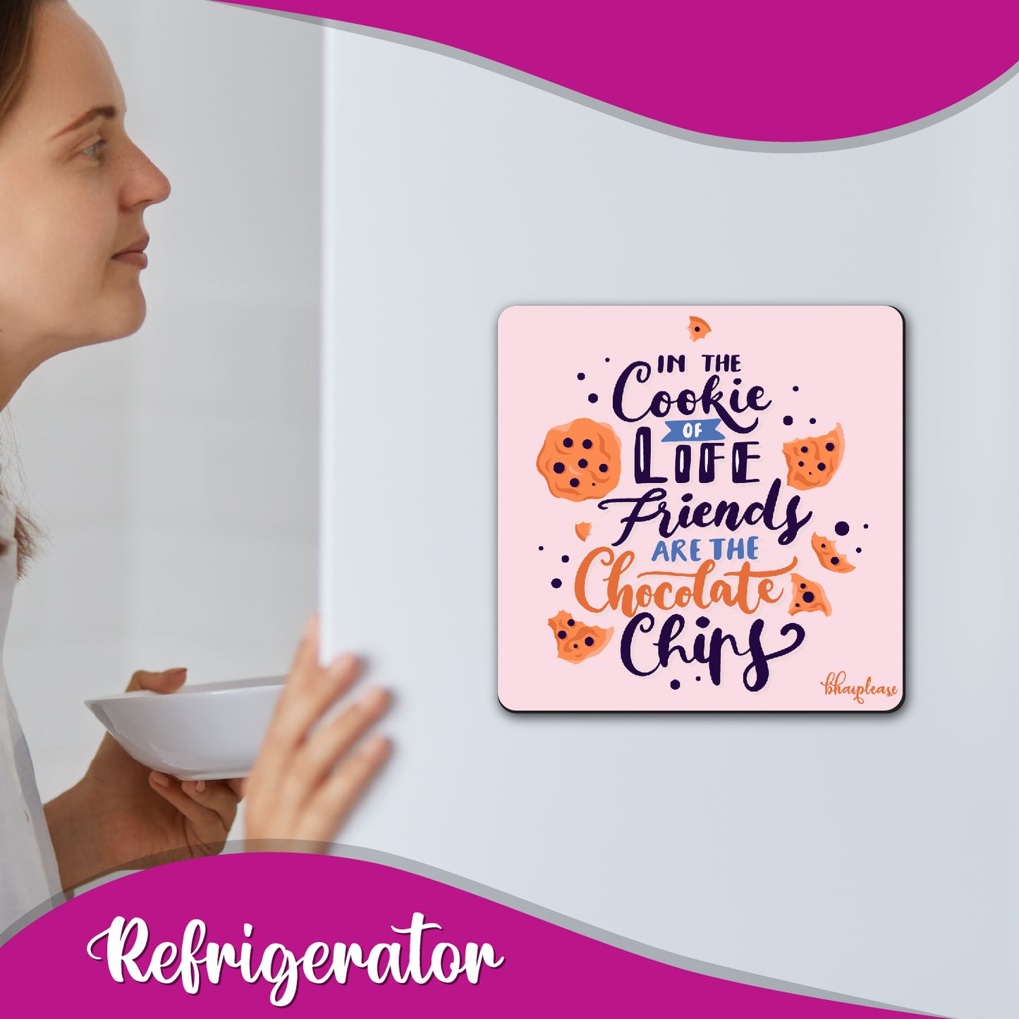 Cookie of Life Friends Fridge Magnet