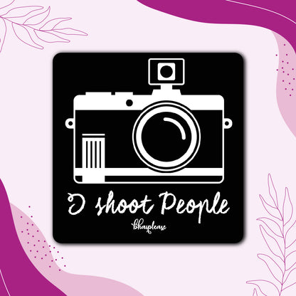 I Shoot People Photographer Fridge Magnet | Bhai Please
