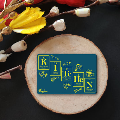 Kitchen Periodic Table Fridge Magnet