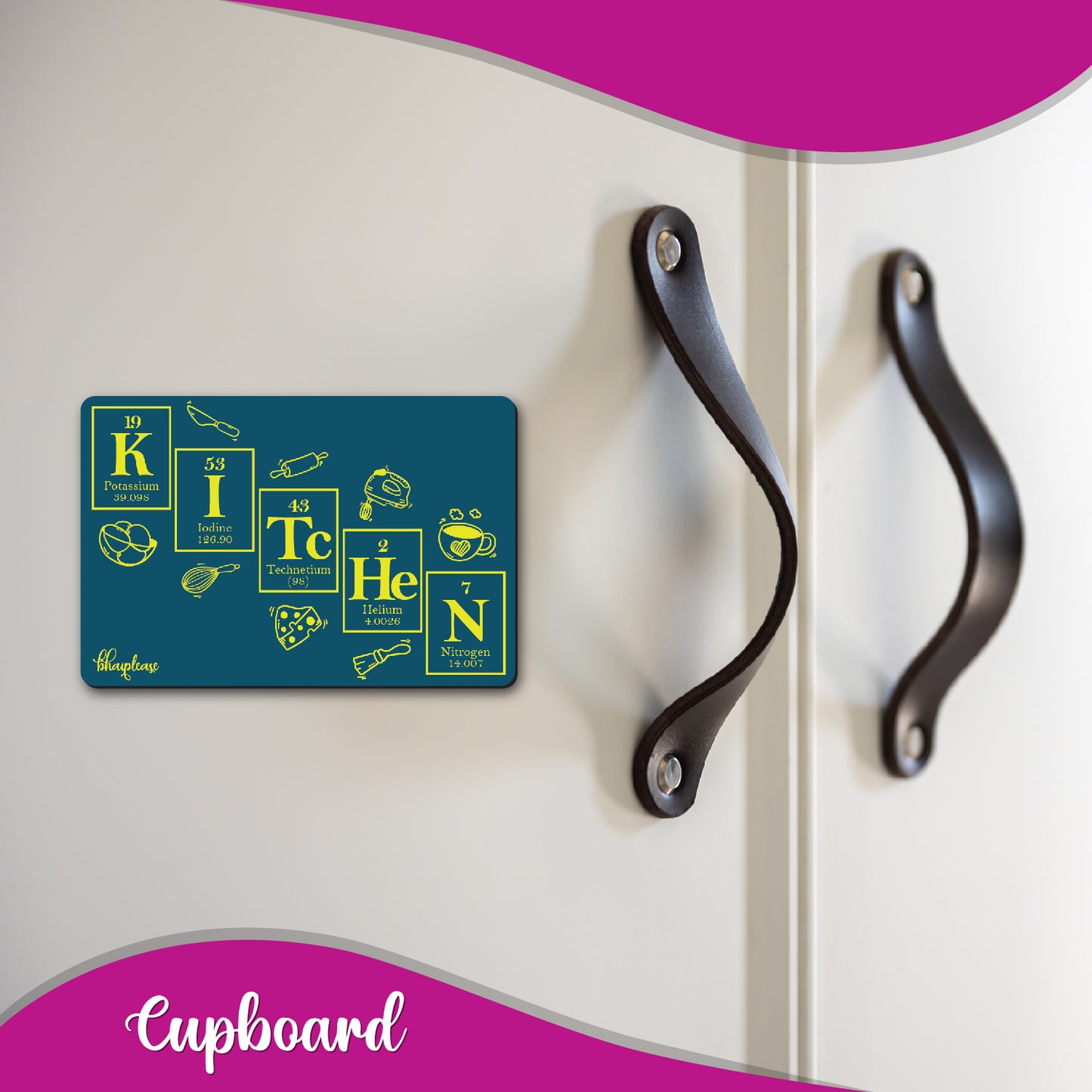 Kitchen Periodic Table Fridge Magnet