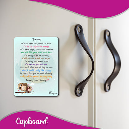 Love from Bump Wooden Fridge
