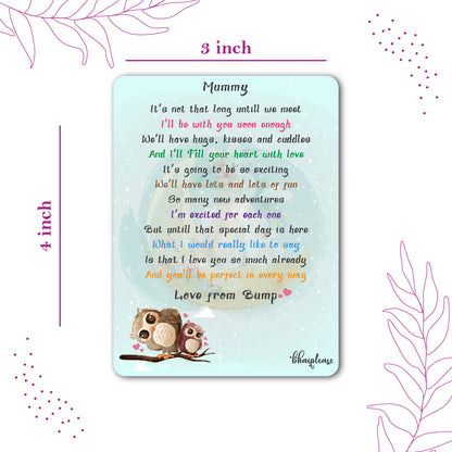 Love from Bump Wooden Fridge