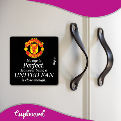 Manchester United Fan Wooden Fridge / Refrigerator Magnet