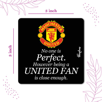 Manchester United Fan Wooden Fridge / Refrigerator Magnet